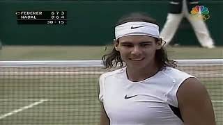 Federer vs Nadal Wimbledon Final 2006 NBC [upl. by Hare]