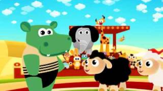 Cartoon animation for babies quotthe hippoquot [upl. by Denice]