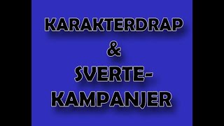 88 Karakterdrap amp svertekampanjer  rykter og idioter [upl. by Fugere483]