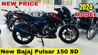 2024 Bajaj Pulsar 150 Single Disc😍New Model✅Detailed Review  Price  New Update  Features  Change [upl. by Aicnelav]