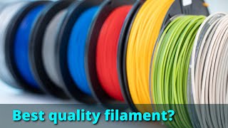 Best quality PLA filament for 3D printing QampA [upl. by Lelith]