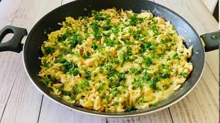 How To Make German Cheese Spaetzle Käse Spätzle Monika’s International Cooking [upl. by Imis]