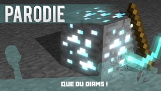 Parodie MineCraft  Dynamyk  Que du diams   Audio  quot All About That Bass quot [upl. by Botzow]