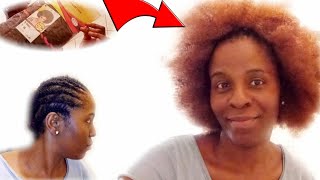 Easy and simple Afro Kinky Expression Crochet braids Hairstyle For Black Women [upl. by Neicul]