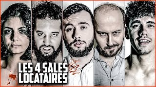 LES 4 SALES LOCATAIRES Film complet français  HORREUR THRILLER [upl. by Eilyr]