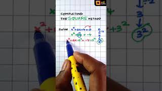 Completing The Square Method  Quadratic Equation  asH maths [upl. by Eniamrehs]