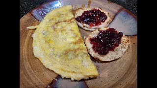 Blue Cheese Havarti Buttery Omelette [upl. by Aynos]