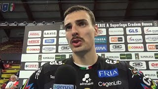 Sir Perugia Civitanova 32 Intervista a Simone Giannelli [upl. by Asseral555]