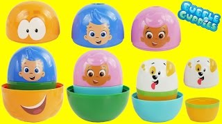 Nesting DOlls with bubble guppies toys [upl. by Anilag415]