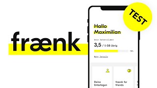 Wie funktioniert Fraenk Tutorial In wenigen Minuten zu deinem Mobilfunktarif  Test [upl. by Rustie]