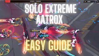 Riven Solo Extreme Aatrox GUIDE  League of Legends Swarm Extreme Difficulty Riven Full Gameplay [upl. by Werby718]