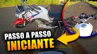 Como Sair com a Moto PASSO A PASSO e Usar a EMBREAGEM Corretamente [upl. by Livvy]