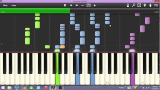 Rape Me  Nirvana Synthesia Midi [upl. by Kristoffer838]