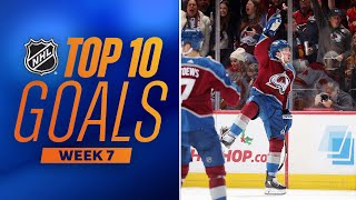 Top 10 Goals from Week 7  202324 NHL Season [upl. by Salene]