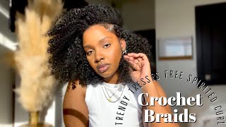 Crochet Braids New Method amp Versatile Instal  ft Trendy Tresses [upl. by Ahseken]