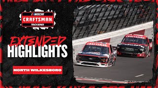 NASCAR Official Extended Highlights 2024 Wright Brand 250 from North Wilkesboro [upl. by Dorej]