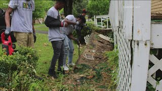 Helping Empower Youths repairs Kathryn Johnstons home [upl. by Janaya]