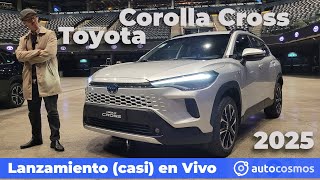 Toyota Corolla Cross 2025 Lanzamiento en Argentina  Autocosmos [upl. by Eelrahc]