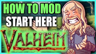 Modding Foundation  How to Mod Valheim [upl. by Hanonew]