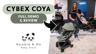 NEW Cybex COYA Luxury Compact Stroller ✨ Full Review amp Demonstration with Cybex Cloud T 🔥 [upl. by Falkner818]