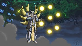 Patamon amp Armadimon Evolution Lines Signature Moves Anime Version [upl. by Mcgraw]