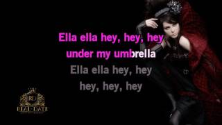 Umbrella  Rihanna feat Jay Z RD Karaoke [upl. by Neelyahs948]