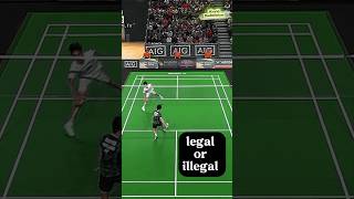 Hard save is waste by umpire in Irish Open 2024 badminton shorts badmintonlovers short tennis [upl. by Ajay]