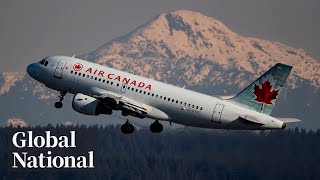 Global National June 2 2023  Air Canada service disruptions stir nationwide frustration [upl. by Buiron]