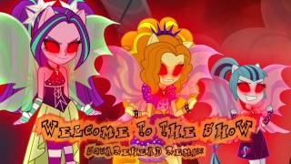 EQG2 Rainbow Rocks  welcome to the show SquareHead Remix [upl. by Krutz583]