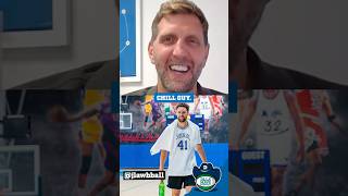 Dirk Nowitzki honored by Klay Thompson wearing his jersey over the summer 🤩  DLLS Mavs [upl. by Quince337]