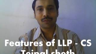 Features of LLP  CS Tejpal Sheth [upl. by Nedyah]