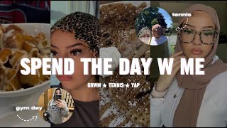 spend the day with me ☆ grwm tennis yap [upl. by Tsyhtema981]