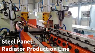 Full automatic Steel Panel Radiator Welding Machines Production Line [upl. by Lsil]