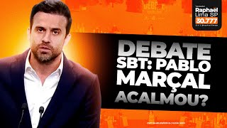 Debate SBT pesquisas Propostas Pablo Marçal acalmou [upl. by Yrekaz]