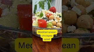 Healthy Mediterranean Chickpea Salad Amazing Taste  A Perfect Recipe for weight loss [upl. by Teragramyram]