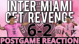 Inter Miami Get Revenge On The Red Bulls With A 62 Beating [upl. by Oringa]