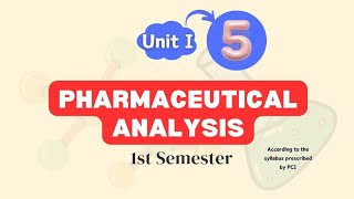 Accuracy Precision and Significant Figures  Pharmacopoeia  Pceutical Analysis Unit 1  Part 05 [upl. by Kolodgie]