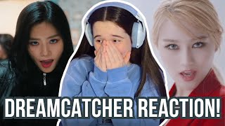 FIRST REACTION to Dreamcatcher Part 5  YOU AND I What and PIRI MV REACTIONS [upl. by Inimak]