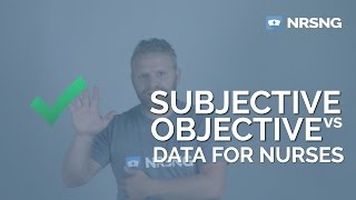 Subjective vs Objective Data for Nurses in 2 Minutes 🏥🤓 [upl. by Jesher]