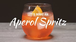 Aperol Spritz Cocktail  Drink Recipe [upl. by Aime512]