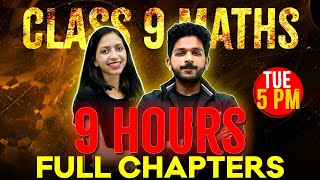 Class 9 Maths Public Exam  Full Chapters  Exam Winner [upl. by Allisan]