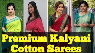 Premium Quality Kalyani cotton sareeSashti Fabrics9789536711 [upl. by Naihs]