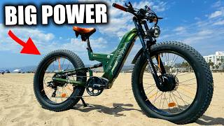 This Dual Motor Ebike is actually REALLY Fun  Freesky Warrior Pro M530 Review [upl. by Edrahc815]