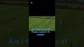 The winner of puskas award in fc mobile [upl. by Ozzy]