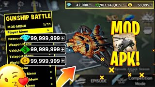 Gunship Battle mod Apk 2024 version All planes unlocked [upl. by Florentia]