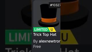 LIMITED UGC Trick Top Hat Showcase  Roblox MeepCity  roblox [upl. by Mowbray]