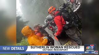 Sutherlin woman rescued after being injured stuck in wilderness overnight [upl. by Eelirem]