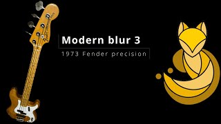 1973 Fender precision bass modern blur 3 [upl. by Atipul]