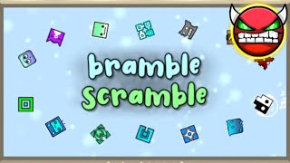 bramble scramble  Hard Demon   Geometry Dash 22 [upl. by Ed]