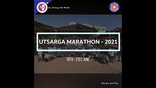 Utsarga Marathon 2021  NSS RVCE [upl. by Kcirdehs]